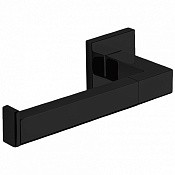 Colombo Design Basic Q Держатель туалетной бумаги, подвесной, левый, цвет: matt black B3708S.NM