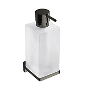 Colombo Design Look Дозатор для жидкого мыла, подвесной, стеклянная колба, цвет: graphite B9316.GL-VAN