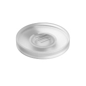 Colombo Design Mini Мыльница со стеклянной чашей, подвесная, цвет: stainless steel B4001.HPS1-VAN