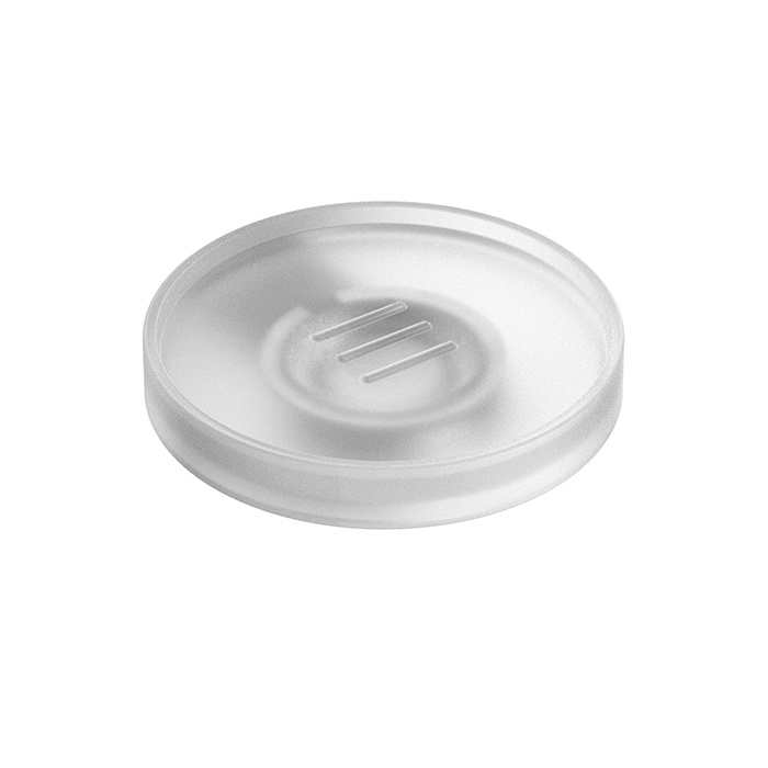 Colombo Design Mini Мыльница подвесная со стеклянной чашей, латунь, цвет: matt graphite B4001.GM-VAN