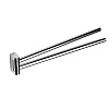 Colombo Design Mini Полотенцедержатель двойной 34 см, подвесной, цвет: chrome B4012.CR