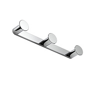 Colombo Design Mini Крючок, подвесной, тройной, цвет: chrome CD117.CR