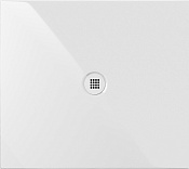 GSI Pura H2 Душевой поддон керамический 90x80x2h см, цвет: белый матовый 46090809