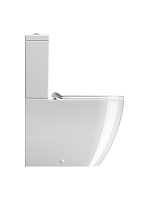 GSI Pura Чаша унитаза моноблок безободковый, смыв swirlflush, цвет: белый глянцевый 880611