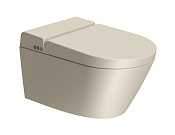 GSI WClean Унитаз подвесной умный, функция биде, безободковый, микролифт, цвет: creta opaco 7418K08