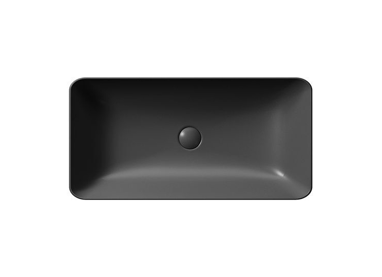 GSI Nubes Раковина чаша 80x40x14h см, без перелива, без д/к, цвет: ardesia opaco 904026