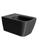 GSI Nubes Биде подвесное с 1 отверстием под смеситель и переливом, без крепежа, цвет: ardesia opaco 9665126