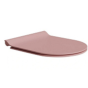 GSI Modo+ Крышка-сиденье тонкое для унитаза с микролифтом, крепление хром, цвет: blush opaco MS86CSN24
