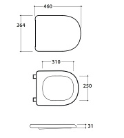 Globo Lalita Крышка-сиденье для унитаза, с микролифтом, цвет: bianco LT020BI