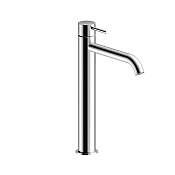 Almar Round Смеситель для раковины на 1 отверстие, без д/к, излив 18,8 см, цвет: brushed gun metal E214002.GM