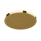 Almar Velvet 230 Верхний душ без кронштейна d23,2 см, 1 режим, цвет: brushed high brass E044292.HB