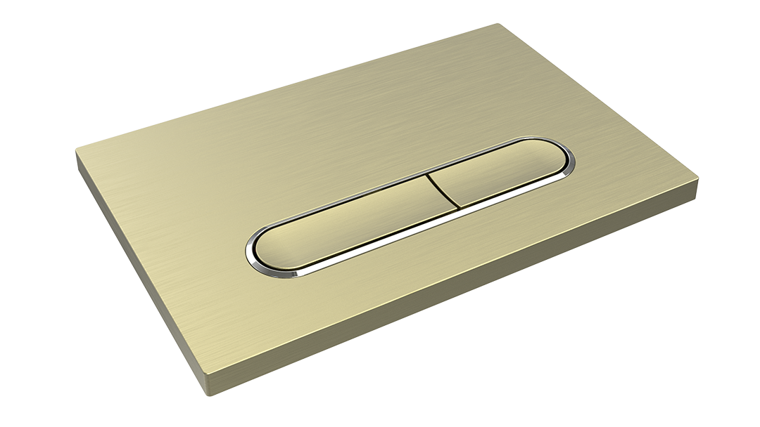 Boheme Кнопка смыва для инсталляции, пластик, цвет: matt gold 667-MG