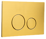 Boheme Кнопка смыва для инсталляции, 2 режима, нержавеющая сталь, цвет: bronze 649-BR