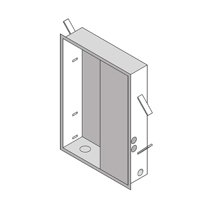 Effegibi Nuvola Smart Power Встраиваемая часть для ESS и светильника, 20,5х20,5хh10,6 см CH 90 00 0174