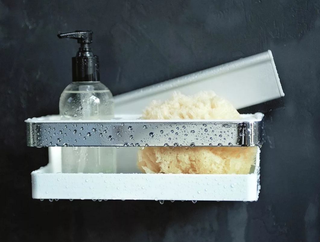 Keuco Universal Стеклоочиститель от полочки для душа, цвет: белый 19959 000151