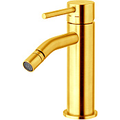 Paffoni Light Смеситель для биде, на 1 отверстие, с донным клапаном, цвет: медовое золото LIG131HGSP