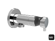 Almar Shut off Прогрессивный смеситель для гигдуша, внешняя часть, без гарнитура, цвет: matt black E183002.MB