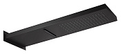 Almar Smart Верхний душ с кронштейном настенным 53,7х19,2 см, 2 режима, цвет: matt black E044199.MB