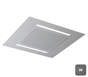 Almar Velvet 500 Потолочный душ 49,8х49,8 см, встраиваемый, 2 режима, цвет: brushed gun metal E044283.GM