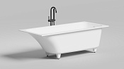Salini Orlanda Ванна из S-Stone встраиваемая, прямоугольная, 170х75 см, цвет: белый матовый 102027M