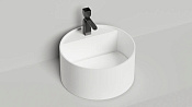Salini Armonia Round Top 02 S-Stone Раковина чаша, круглая, 45х45х25h см, цвет: белый матовый 130422TM