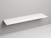 Salini Costa Столешница под раковину из S-Stone, прямоугольная, 200х70х1,5h см, цвет: белый матовый 200221M