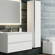 Sanvit Авеню Шкаф-пенал подвесной для ванной, 32х30х150h см, 2 распашных дверцы, цвет: по RAL pavenuw