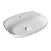 Alice Form Раковина чаша 60х45х12h см, без перелива, цвет: белый матовый 22460109