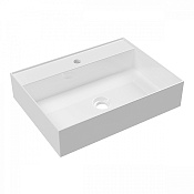 Alice Hide Раковина подвесная 60х45х13,5h см, без перелива, цвет: белый 31230101S