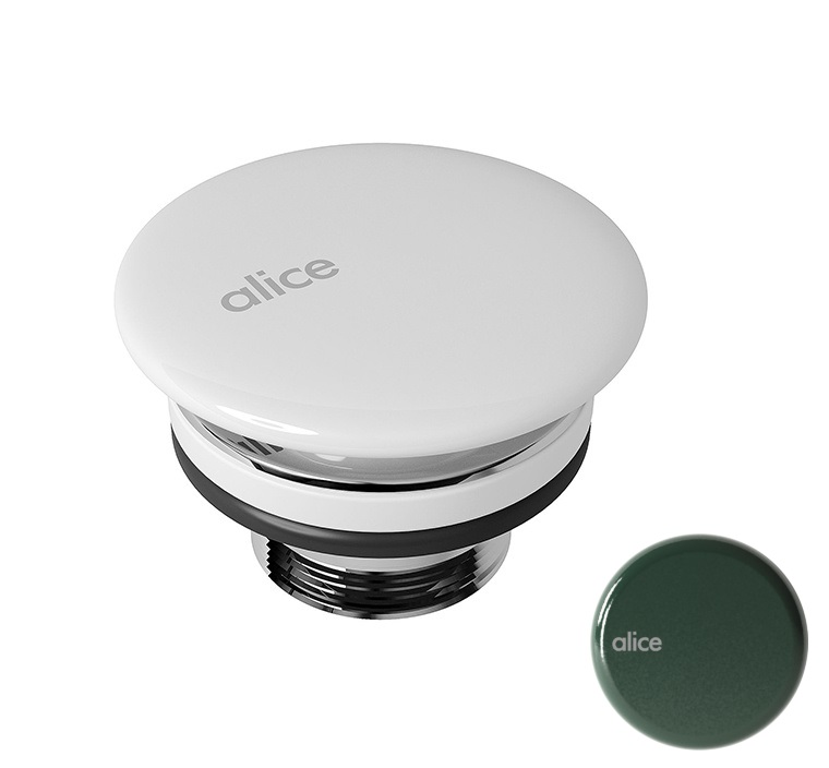 Alice Unica Донный клапан неперекрываемый, керамический, цвет: Pino PIL00695