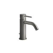 Gessi 316 Flessa Смеситель для раковины с донным клапаном, высота излива 7,6 см, цвет: steel brushed 54001#239
