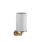 Gessi Venti20 Стакан подвесной белый, цвет: warm bronze brushed PVD 65407#726