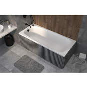 Whitecross Layla Ванна акриловая, встраиваемая 170х75 см, цвет: белый глянецевый 0102.170075.100