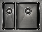 Paulmark Gerberg Кухонная мойка нержавеющая сталь 59x44 см, цвет: брашированное золото PM225944-GMR