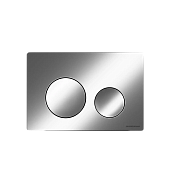 Ceramicanova Balance/Circle Кнопка смыва механическая 24х3х16h см, цвет: хром матовый CN12-001M