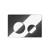 Ceramicanova Balance/Circle Кнопка смыва механическая 24х3х16h см, цвет: хром глянцевый CN12-001CH