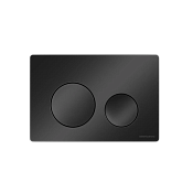 Ceramicanova Balance/Circle Кнопка смыва механическая 24х3х16h см, цвет: черный матовый CN12-001MB