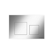 Ceramicanova Balance/Square Кнопка смыва механическая 24х3х16h см, цвет: хром матовый CN12-002M