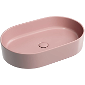 Ceramicanova Element Раковина чаша 60,8х38,5х12,2h см, без перелива, цвет: розовый матовый CN6048MP