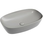 Ceramicanova Element Раковина чаша 60х38х13,8h см, без перелива, цвет: антрацит матовый CN6049MH