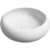 Ceramicanova Element Раковина чаша d36 см, без перелива, цвет: белый глянцевый CN6050