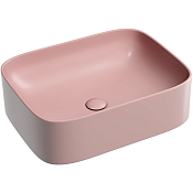 Ceramicanova Element Раковина чаша 50,5х38х15h см, без перелива, цвет: розовый матовый CN6052MP