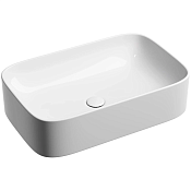 Ceramicanova Element Раковина чаша 60,5х38х15h см, без перелива, цвет: белый глянцевый CN6053