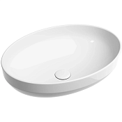 Ceramicanova Element Раковина чаша 50,2х36,3х14,5h см, без перелива, цвет: белый глянцевый CN6056