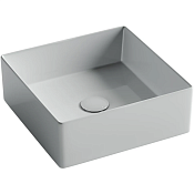 Ceramicanova Element Раковина чаша 36,1х36,1х13h см, без перелива, цвет: белый глянцевый CN6068