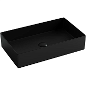 Ceramicanova Element Раковина чаша 60,1х36,1х13h см, без перелива, цвет: черный матовый CN6070MB