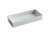 Ceramicanova Element Раковина чаша 80,1х36,1х13h см, без перелива, цвет: белый глянцевый CN6072