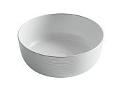 Ceramicanova Element Раковина чаша d35,6 см, без перелива, цвет: белый матовый CN6073MW