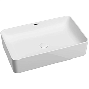 Ceramicanova Element Раковина чаша 60,5х38,5х14h см, с переливом, цвет: белый глянцевый CN6065