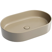 Ceramicanova Element Раковина чаша 60,8х38,5х12,2h см, без перелива, цвет: капучино матовый CN6048MC